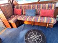 Ward 38 Cabin Cruiser " Twin Helm and Twin Diesel shaft ":Port Saloon Lounge