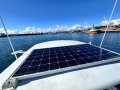 Ward 38 Cabin Cruiser " Twin Helm and Twin Diesel shaft ":Solar panel