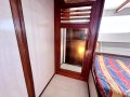Ward 38 Cabin Cruiser " Twin Helm and Twin Diesel shaft ":Master cabin Wardrobe Portside