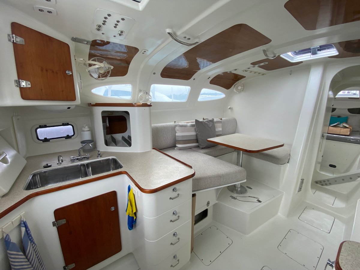 Farrier F-36:port side interior