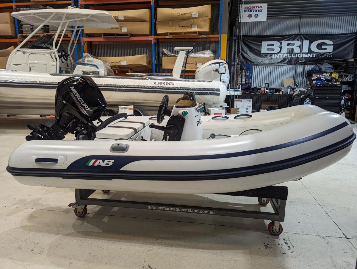 Ab Inflatables Ab Lammina 9.5 Alloy Centre Console Rib With Hypalon
