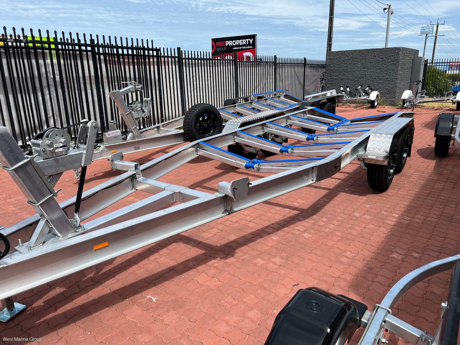 Aluminium boat trailers