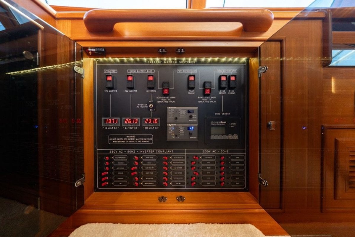 Fleming 58 Hugely Optioned, Immaculately Kept: Power Boats | Boats ...