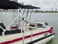 Runaway Bay Pontoon Boats 22 Twin Hull With drive on dry dock