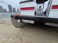 Runaway Bay Pontoon Boats 22 Twin Hull With drive on dry dock