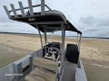 Runaway Bay Pontoon Boats 22 Twin Hull With drive on dry dock