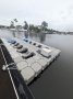 Runaway Bay Pontoon Boats 22 Twin Hull With drive on dry dock