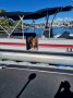 Runaway Bay Pontoon Boats 22 Twin Hull With drive on dry dock