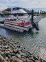 Runaway Bay Pontoon Boats 22 Twin Hull With drive on dry dock