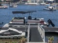 Runaway Bay Pontoon Boats 22 Twin Hull With drive on dry dock