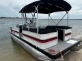 Runaway Bay Pontoon Boats 22 Twin Hull With drive on dry dock