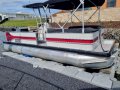 Runaway Bay Pontoon Boats 22 Twin Hull With drive on dry dock