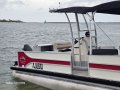 Runaway Bay Pontoon Boats 22 Twin Hull With drive on dry dock