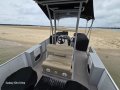 Runaway Bay Pontoon Boats 22 Twin Hull With drive on dry dock
