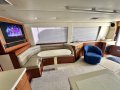 Ocean Yachts 53 Super Sport:Saloon Looking Starboard