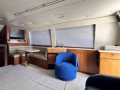 Ocean Yachts 53 Super Sport:Salon view Starboard