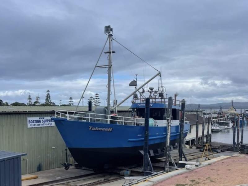 High volume offshore ex cray steel fishing vessel