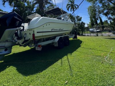 CruiseCraft Explorer 685 Low hour brand new 300hp Verado