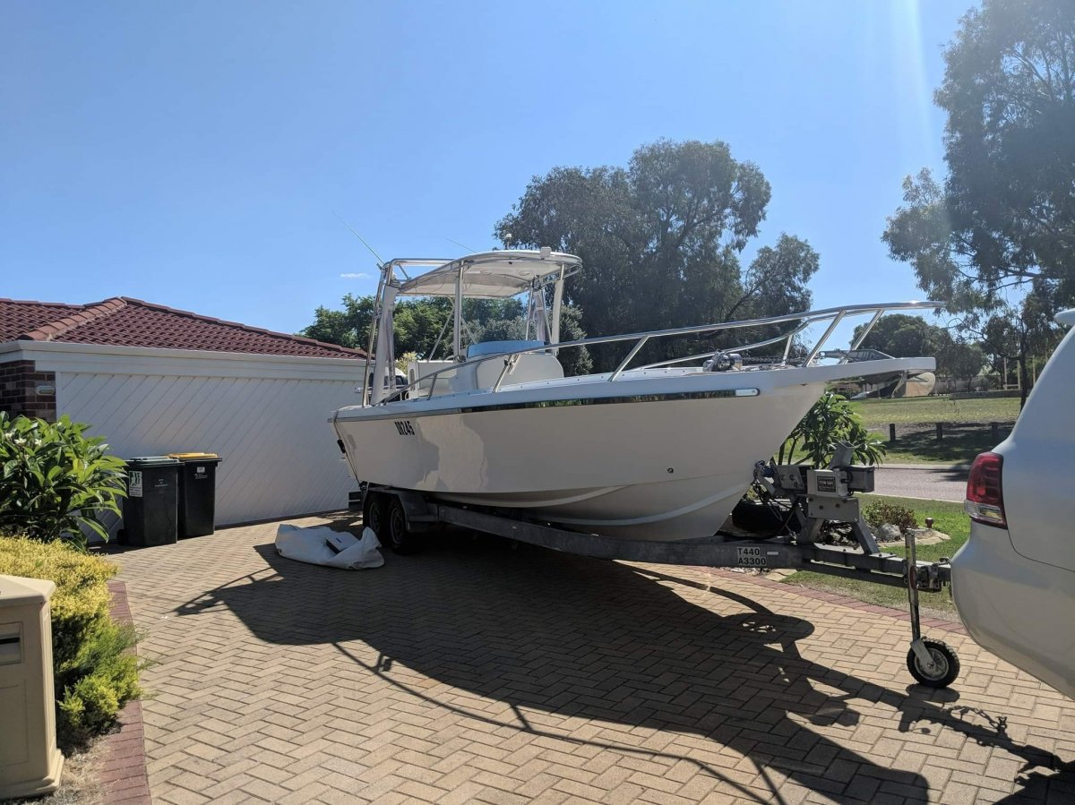 Key West 25 Centre Console Custom WA build