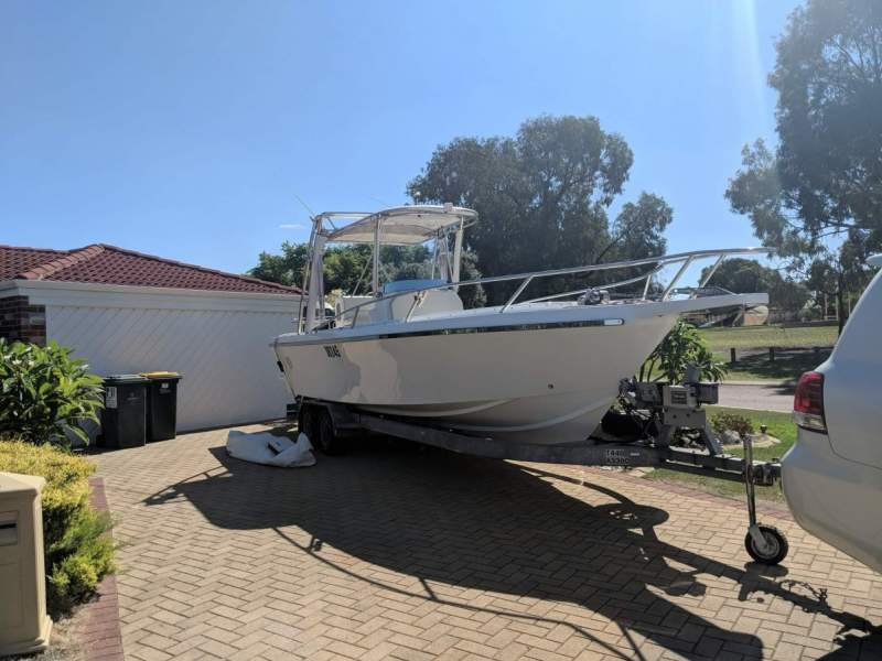 Key West 25 Centre Console Custom WA build