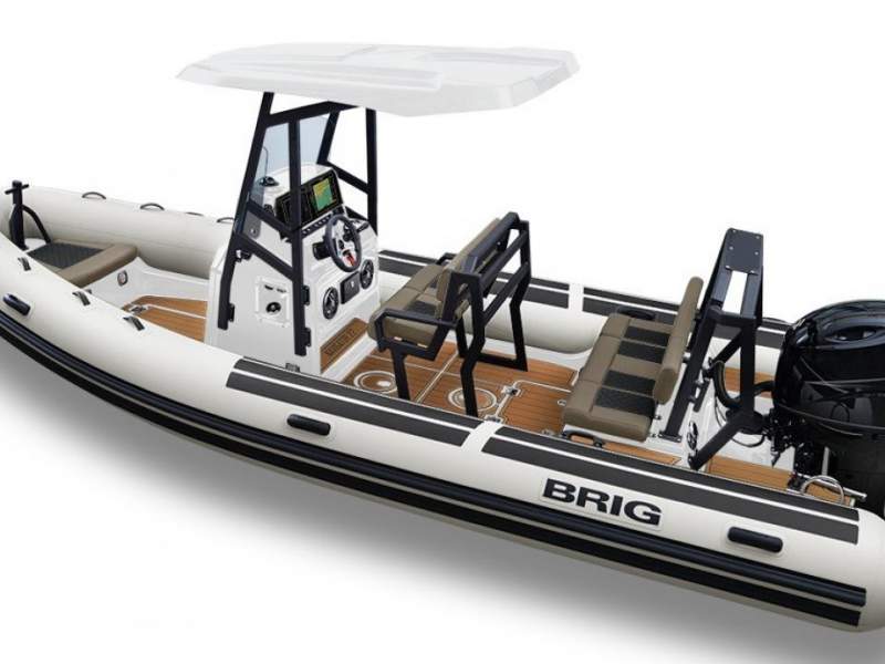 Brig Navigator 22 FIBREGLASS CENTRE CONSOLE RIB