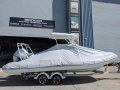 Sirocco A650V RIB-Alloy centre console RIB with hypalon tubes