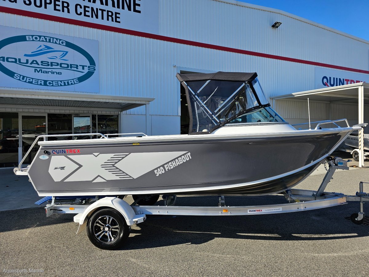 New Quintrex 540 Fishabout