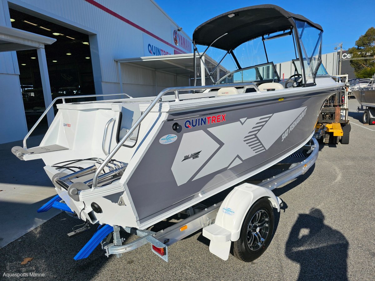 New Quintrex 540 Fishabout
