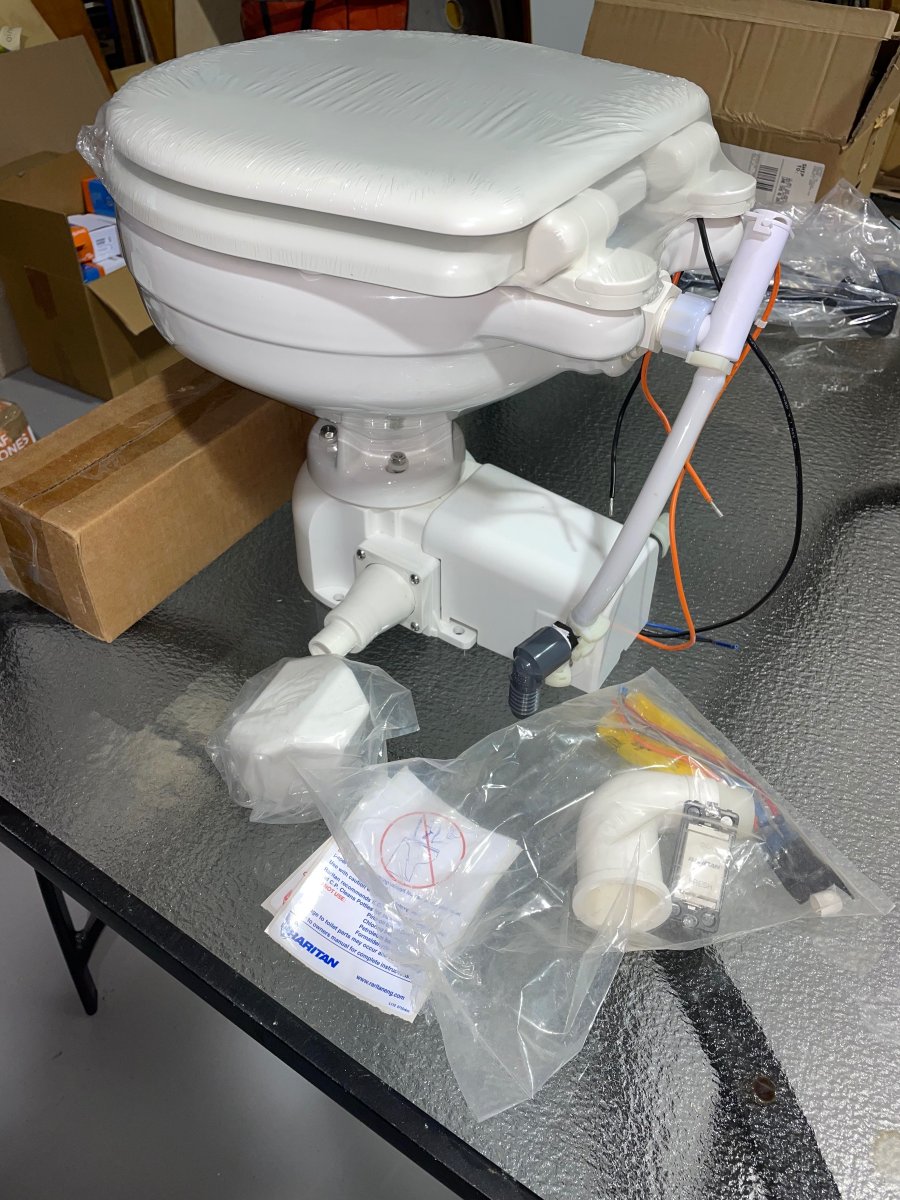 NEW Raritan Sea Era Toilet