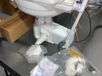 NEW Raritan Sea Era Toilet