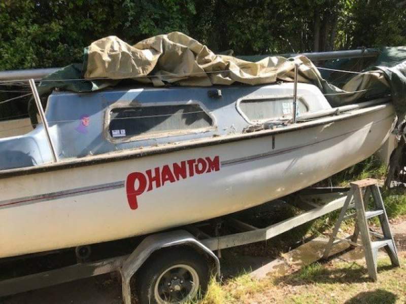 Rob Legg RL 24 Mark II Swing Keel Reg No BW316 The Phantom