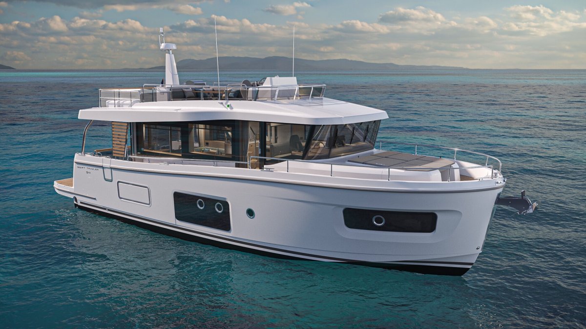 New Beneteau Swift Trawler 54 The latest offering in the Swift Trawler range!