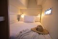 K2 Marine Wright 52 Powercat:Aft Queen berth