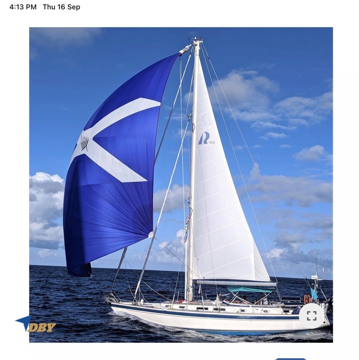 Hallberg-Rassy 53:Hallberg-Rassy 53 SAORSA