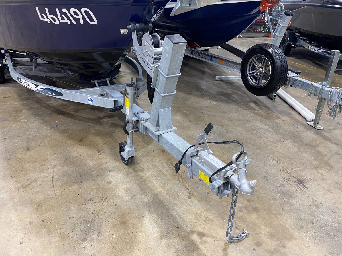 Dunbier Loader pro dual axle trailer