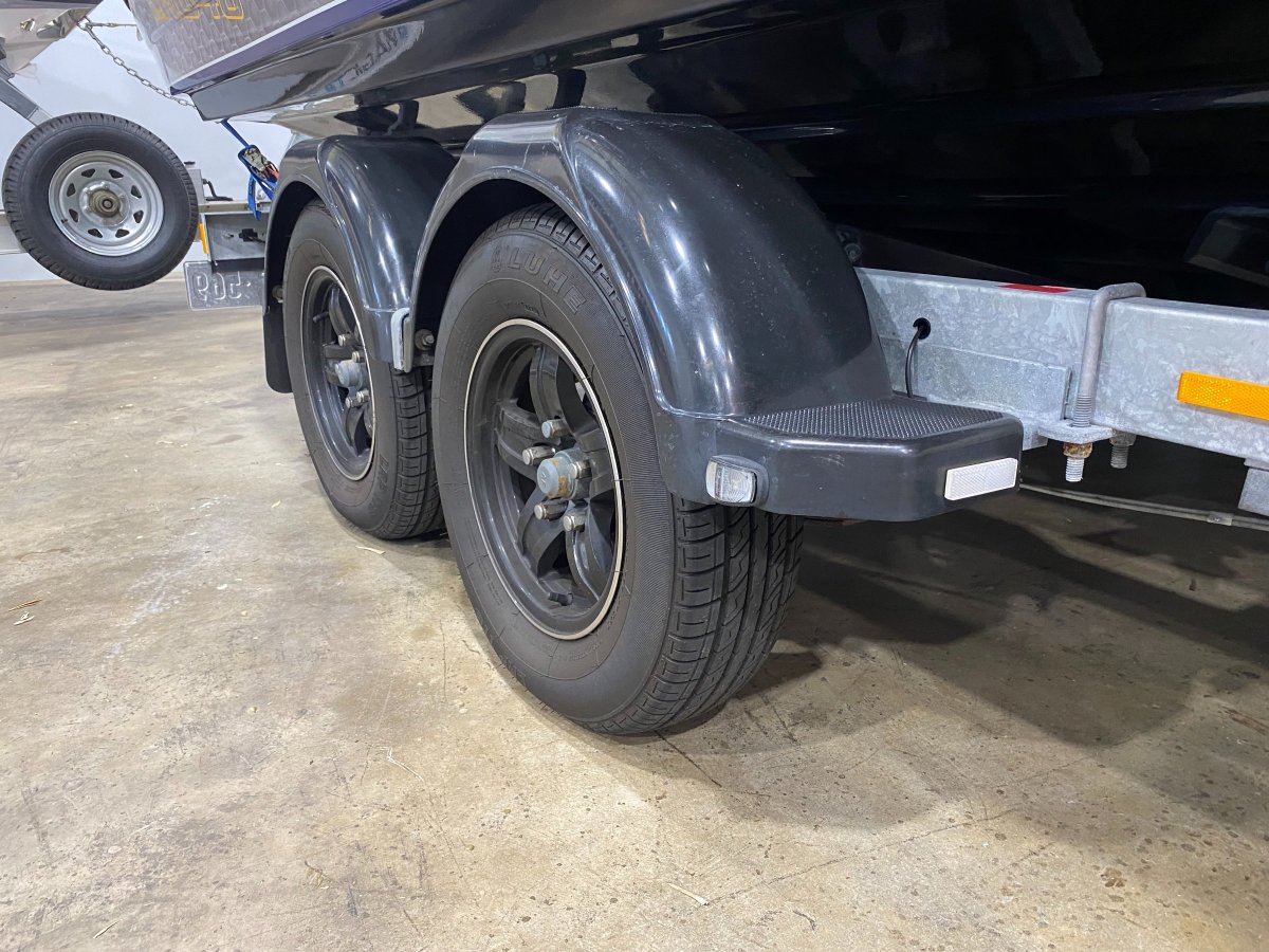 Dunbier Loader Pro Dual Axle Trailer for Sale Boat Accessories