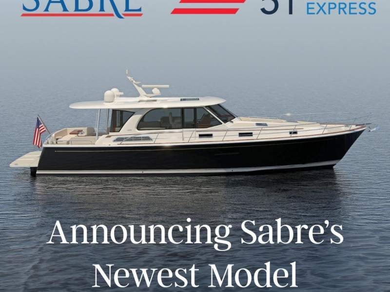 Sabre Motor Yachts 51 Salon Express Maine USA Built