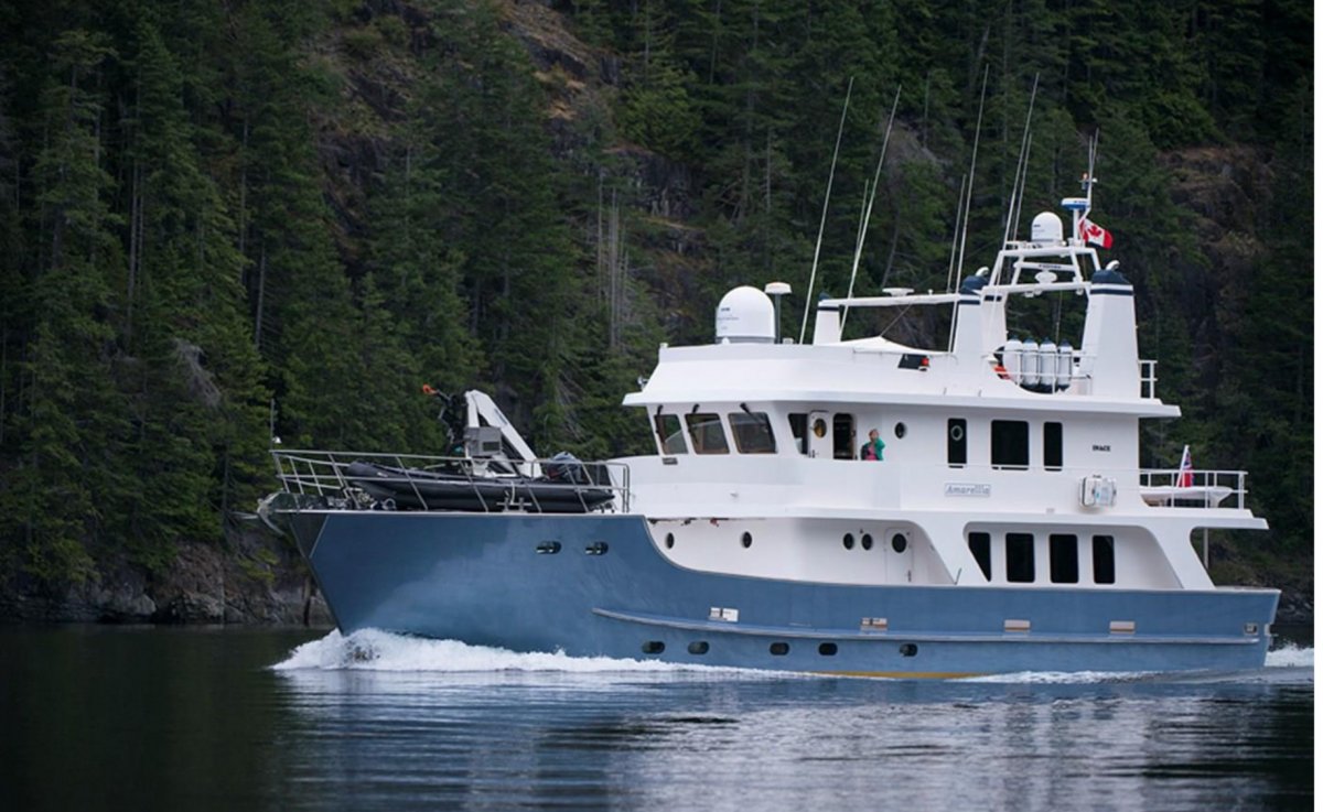 Inace 83 Explorer - Classically styled Steel Explorer Yacht