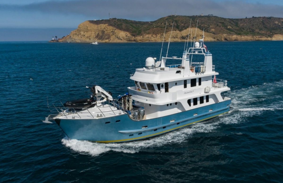 Inace 83 Explorer - Classically styled Steel Explorer Yacht