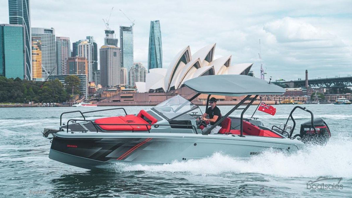 Axopar 25 Cross Top Brabus Marine Shadow 300