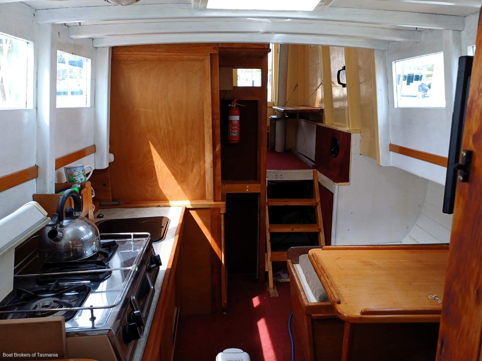 Leonora 2 Tasmanian 36' Motorsailer Boat Brokers of Tasmania