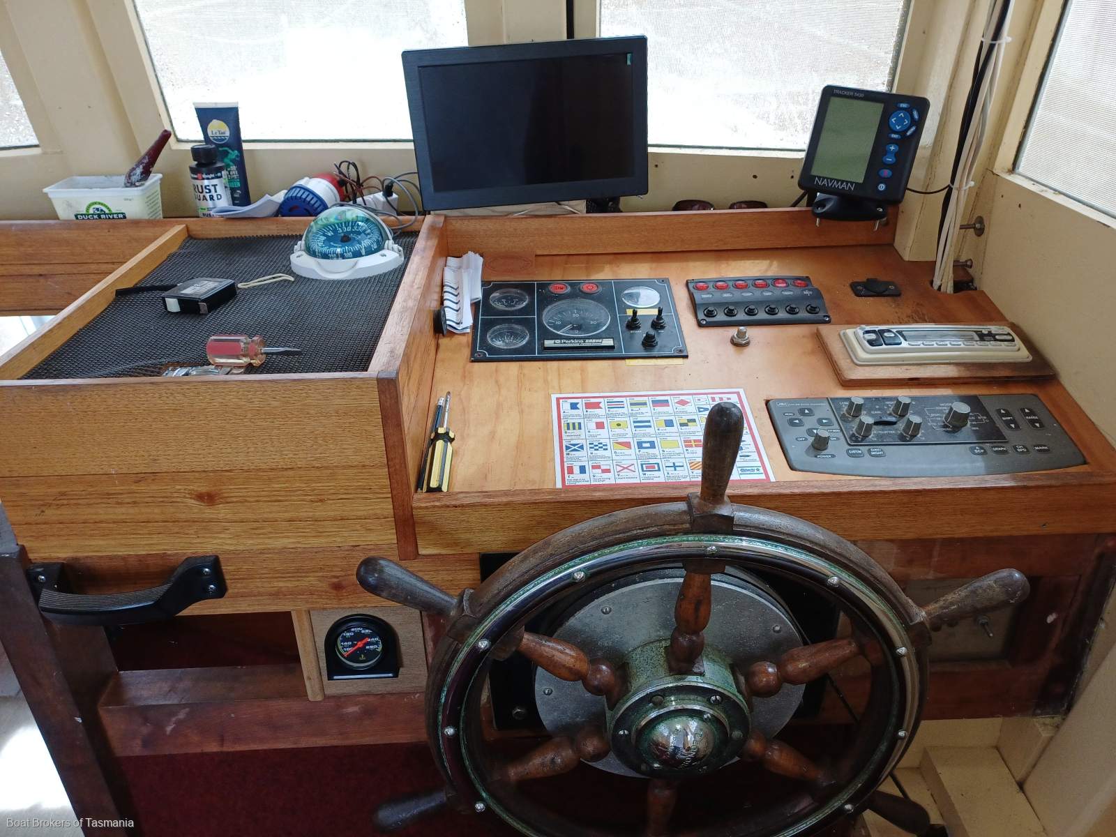 Leonora 2 Tasmanian 36' Motorsailer Boat Brokers of Tasmania
