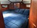 Gulf Craft Ambassador 36:Bow master cabin and bed