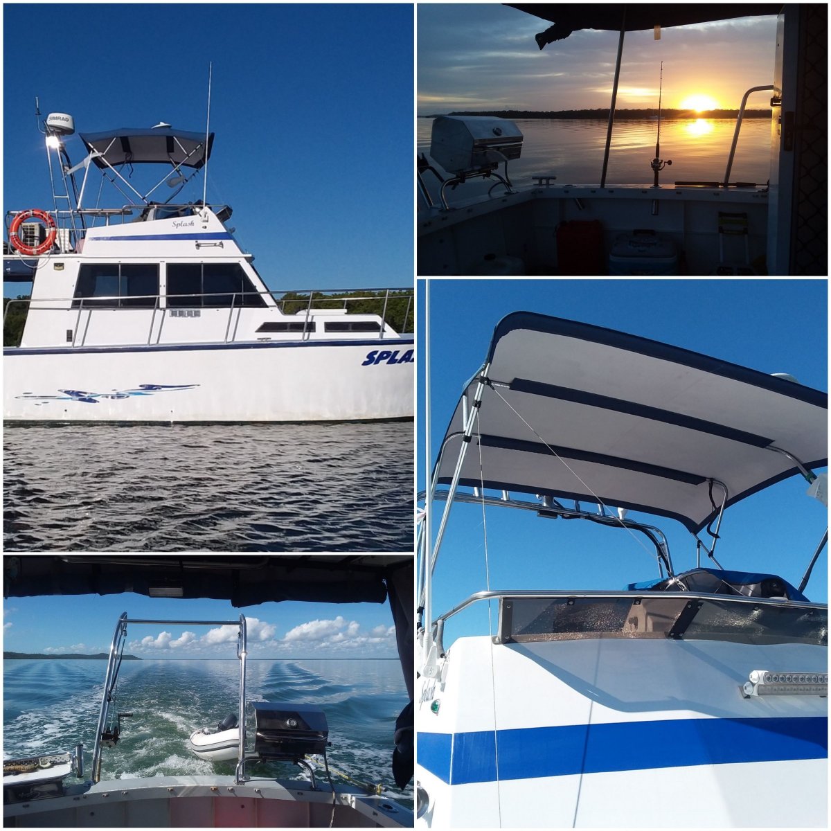 Steel Flybridge Motor Cruiser