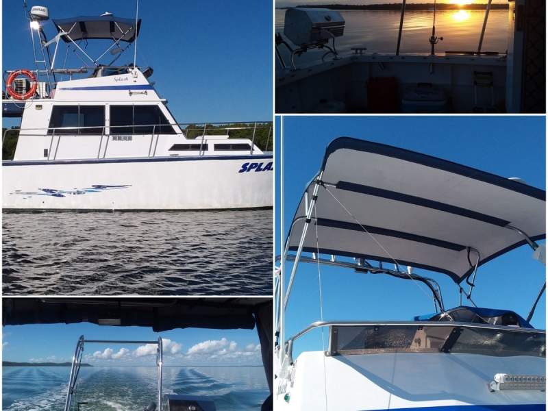 Steel Flybridge Motor Cruiser