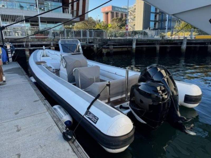 2 x Mercury 250hp Verado Outboards