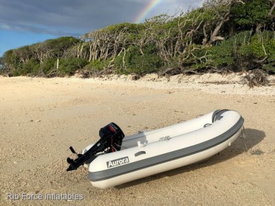 Aurora Reefrider UL 270 Light weight aluminium hull RIB