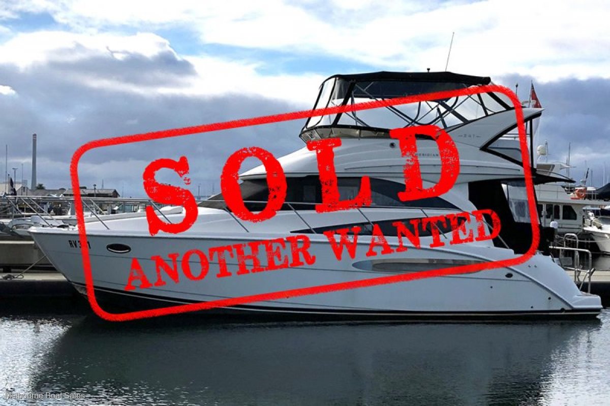 Meridian 341 Sedan - SOLD