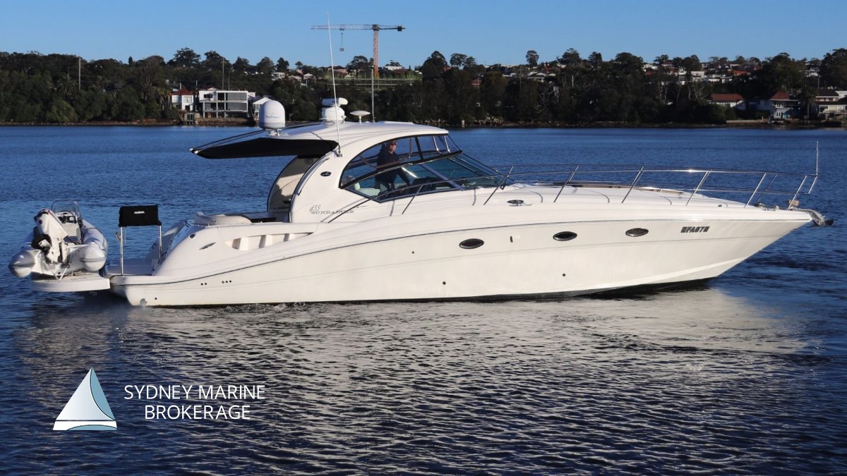 Sea Ray 455 Sundancer:1 Sydney Marine Brokerage For Sale Sea Ray 455