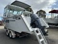 Sea Rider 6.7 Hardtop - 8mt overall huge deck space.